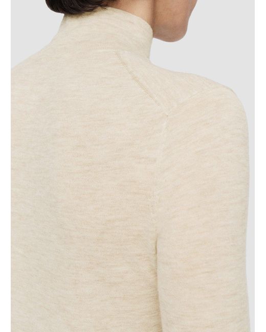 Joseph White Cashair High Neck Jumper