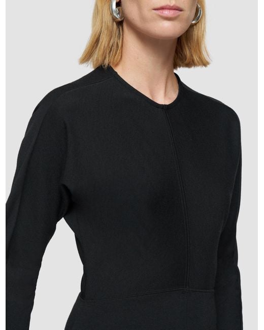 Joseph Blue Wool Jersey Dress