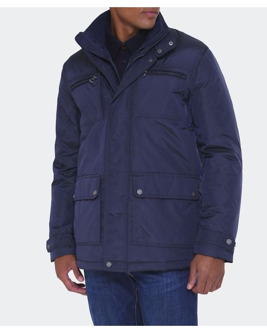 Geox Waterproof Field Jacket in Blue for Men (Navy) | Lyst