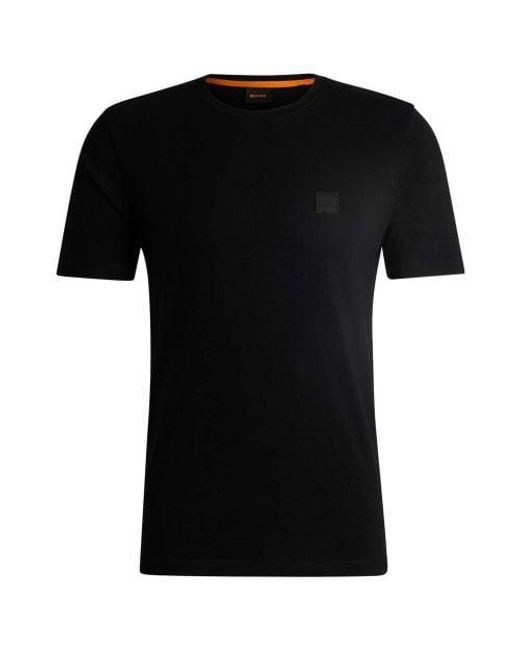 Boss Pink Relaxed Fit Tales T-shirt for men