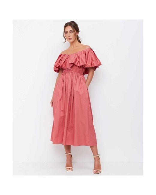 Devotion Twins Red Deos Long Dress