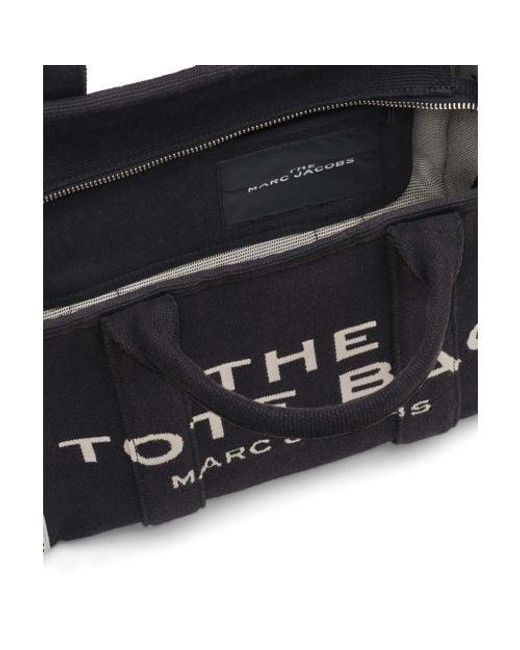 Marc Jacobs Blue The Jacquard Medium Tote Bag