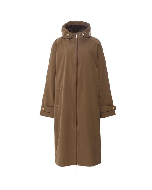 Holland Cooper Brown One-size Lightweight Waterproof Coat