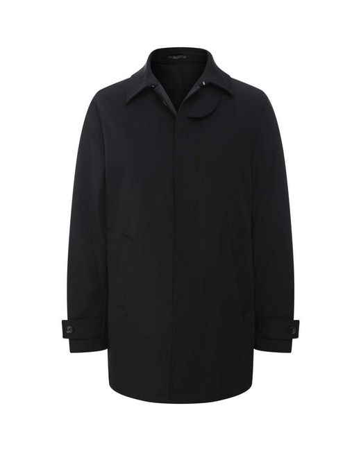 Sseinse Black Duster Jacket for men