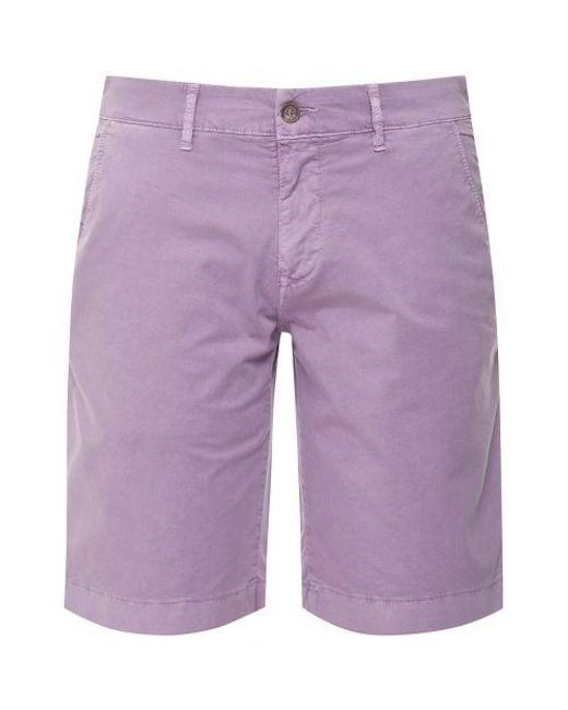 Baldessarini Purple Jari Chino Shorts for men