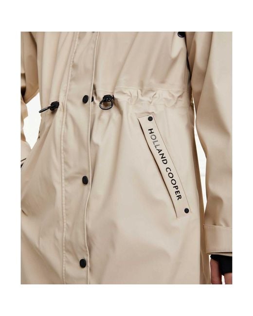Holland Cooper Natural Chartwell Rain Parka