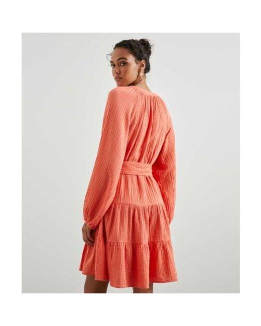 Rails Orange Aureta Mini Dress