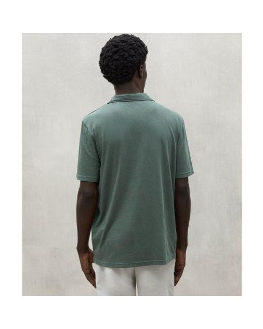 Ecoalf Green Recycled Cotton Enzo Polo Shirt for men