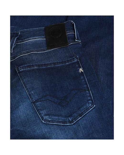 Replay Blue Slim Fit Anbass Jeans for men