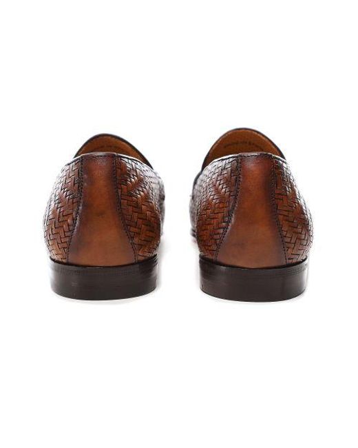 Oliver Sweeney Brown Leather Ascara Loafers for men
