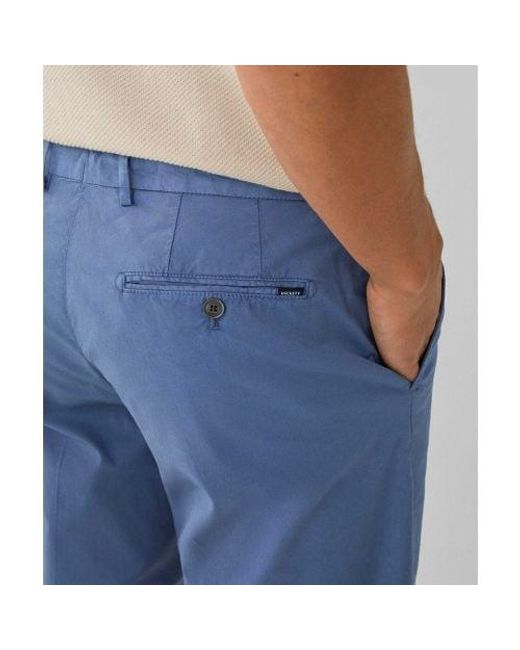Hackett Blue Ultra Lightweight Chino Shorts for men