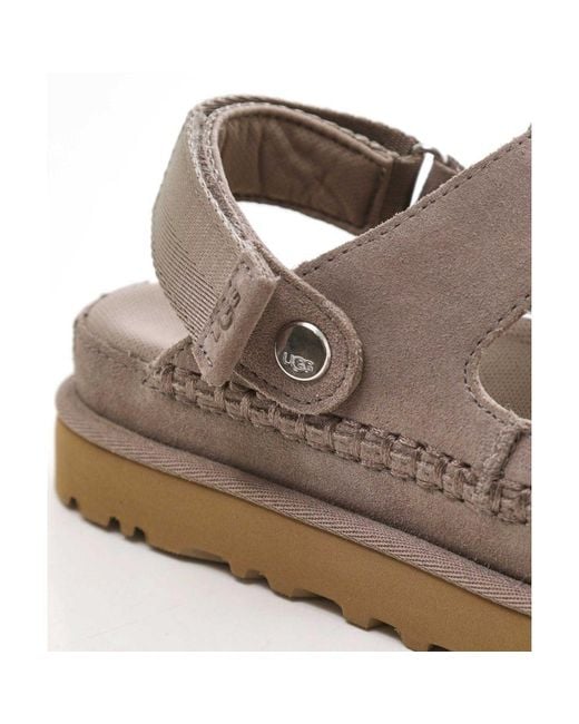Ugg Brown Goldenstar Glide Sandals