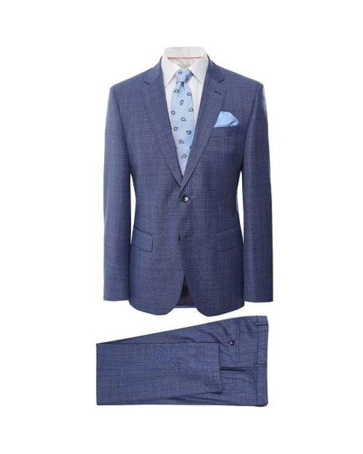 Boss Blue H-huge-2pcs-224 Suit for men
