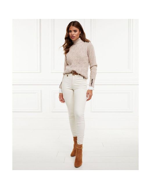 Holland Cooper Blue Jodhpur Jeans