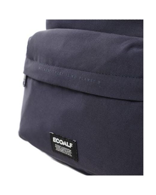 Ecoalf Blue Water-repellent Basil Because Backpack for men