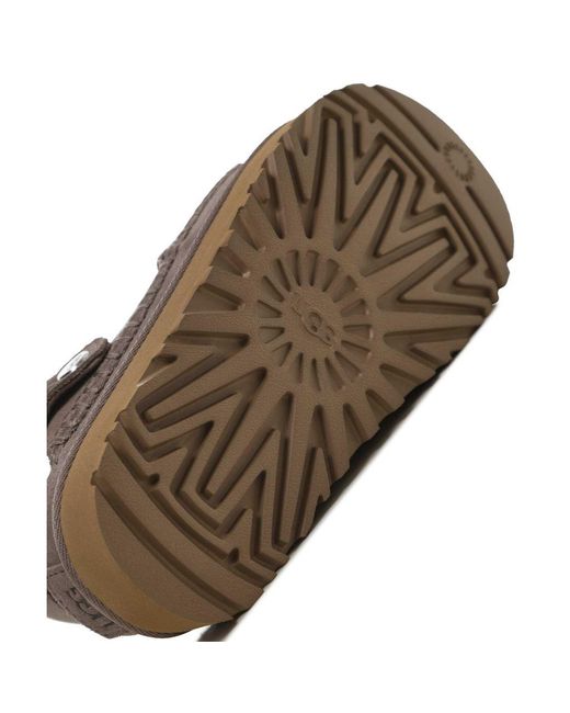 Ugg Brown Goldenstar Glide Sandals