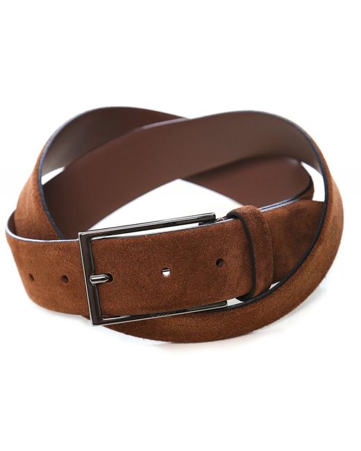 hugo boss suede belt