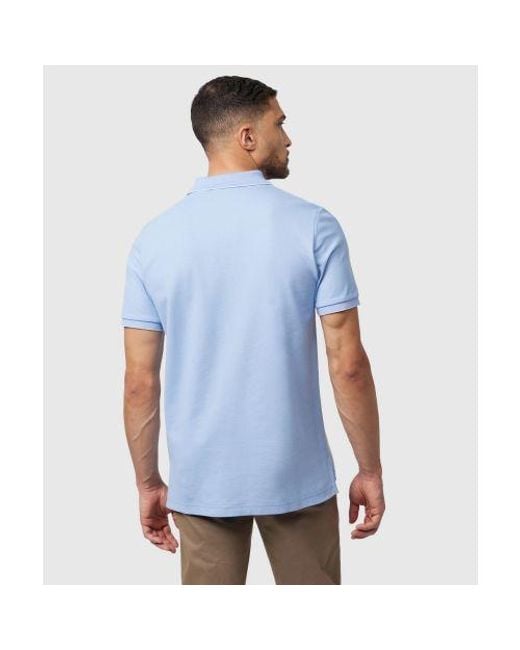 Psycho Bunny Blue East Hills Polo Shirt for men