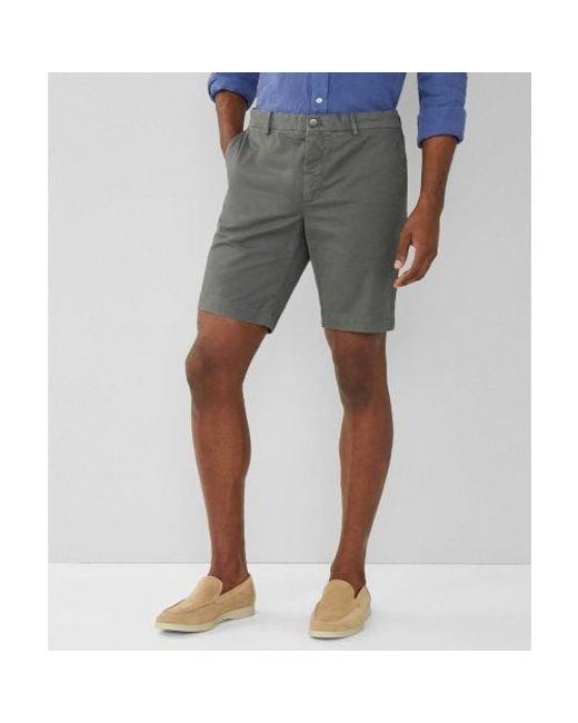 Hackett Gray Slim Fit Kensington Shorts for men