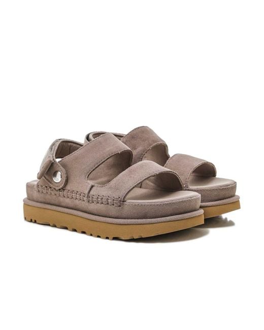 Ugg Brown Goldenstar Glide Sandals