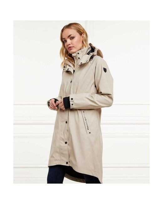 Holland Cooper Natural Chartwell Rain Parka