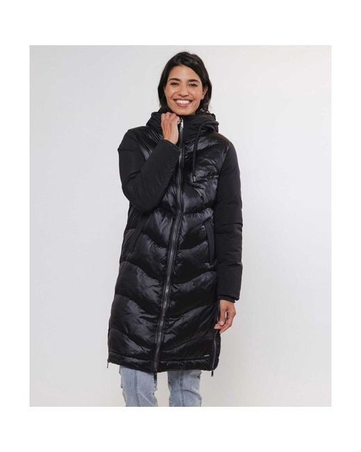 Rino & Pelle Black Masja Padded Coat