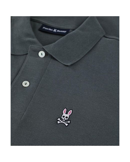 Psycho Bunny Blue Classic Polo Shirt for men