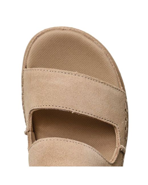 Ugg Brown Goldenstar Glide Sandals