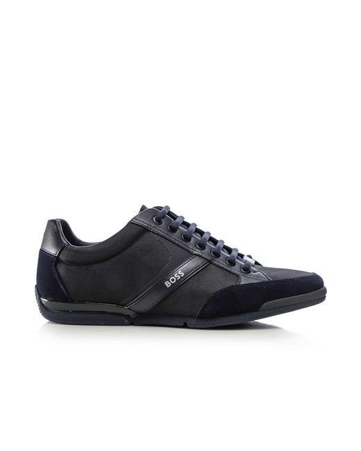 Boss Blue Saturn Trainers for men