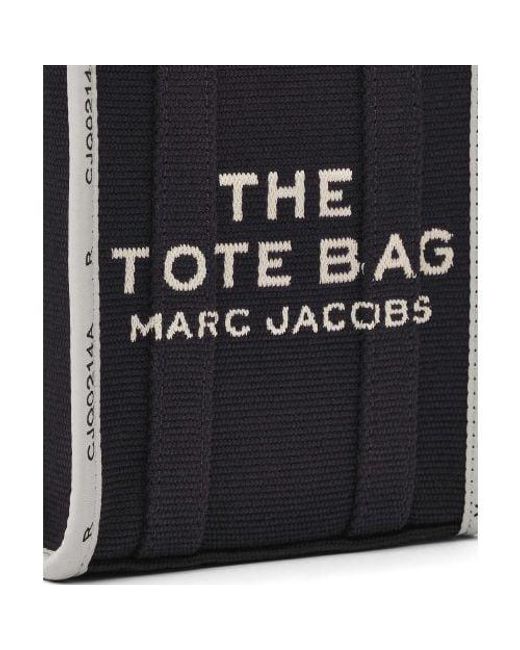 Marc Jacobs Black The Jacquard Crossbody Tote Bag