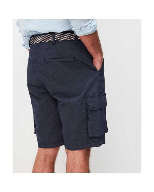 Sseinse Blue Combat Shorts for men