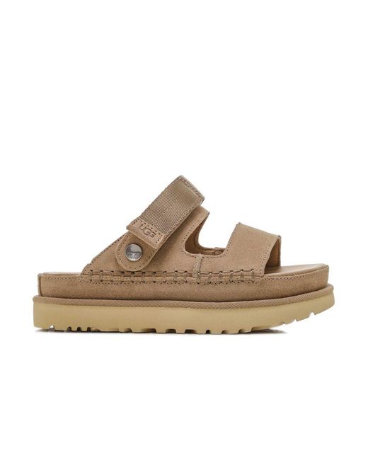 Ugg Brown Goldenstar Glide Sandals