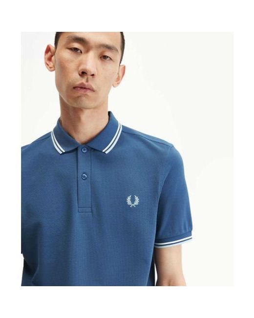 Fred Perry Blue M3600 U91 Polo Shirt for men