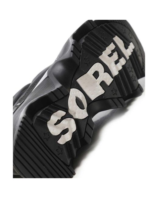Sorel Black Kinetic Impact Puffy Boots