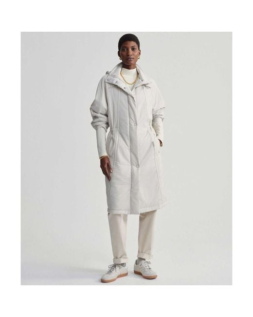 Varley Gray Elle Light Padded Parka