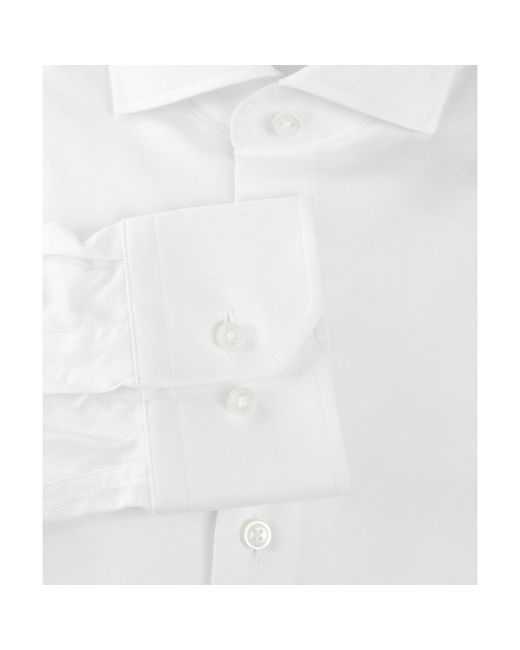 Boss White Regular Fit H-joe-spread Shirt for men