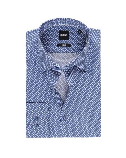 Boss Blue H-hank-kent-c1-214 Shirt for men