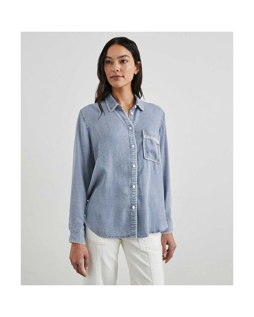 Rails Blue Saya Denim Shirt