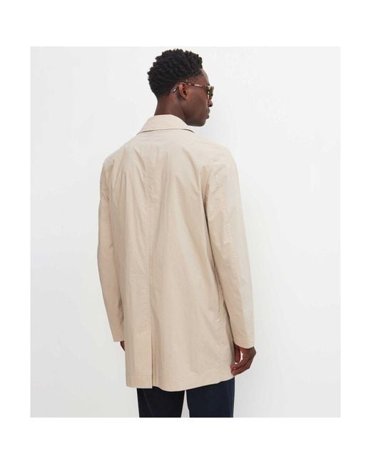 Paul Smith Natural Lightweight Overcoat for men