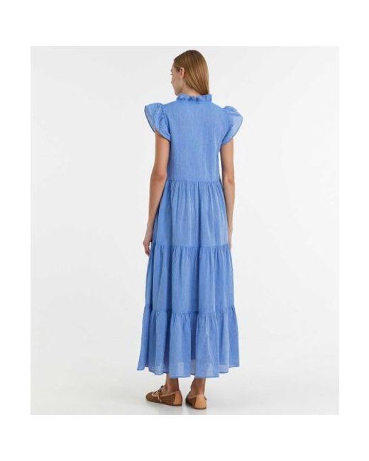 Devotion Twins Blue Erietta Long Dress