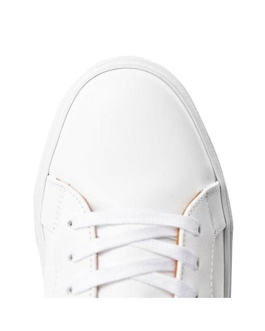 Oliver Sweeney White Leather Quintos Trainers for men