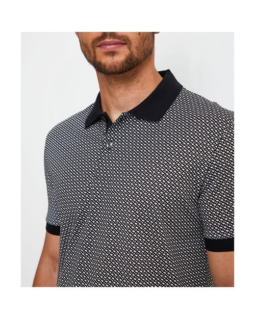 Boss Gray H-parlay 204 Polo Shirt for men