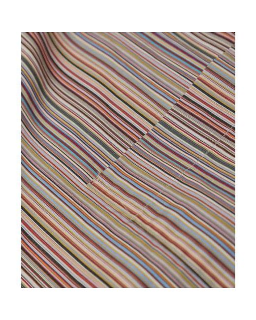 Paul Smith Brown Signature Stripe Dressing Gown for men