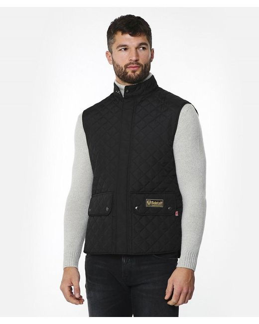 Belstaff Synthetic Waistcoat in Black for Men - Save 43% - Lyst