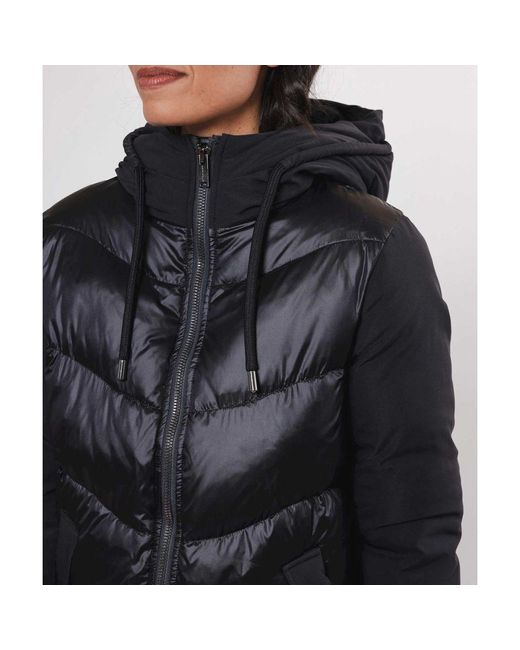 Rino & Pelle Black Masja Padded Coat