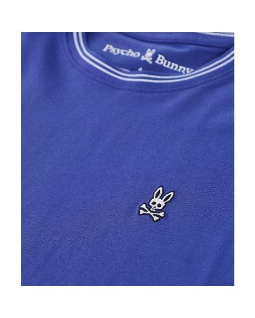 Psycho Bunny Blue Logan T-shirt for men