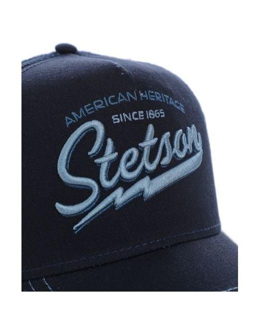 Stetson Yellow American Heritage Trucker Cap for men