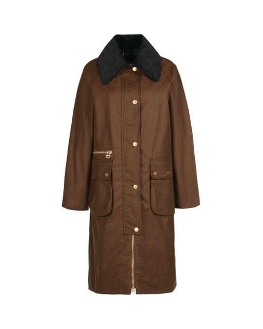 Barbour Brown Townfield Wax Jacket