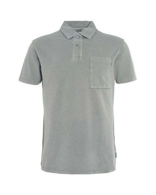 Barbour Gray Worsley Polo Shirt for men