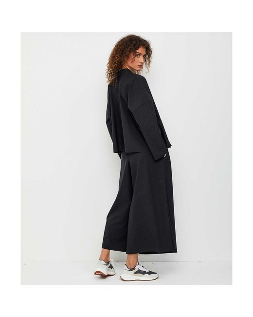 Oska Black Techno-stretch 412 Trousers